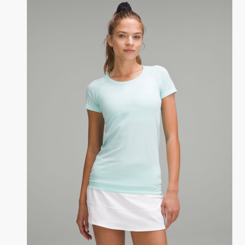 NWT Swiftly Tech Short Sleeve 4 Color: Ideal Mint/Ideal Mint Size 4
